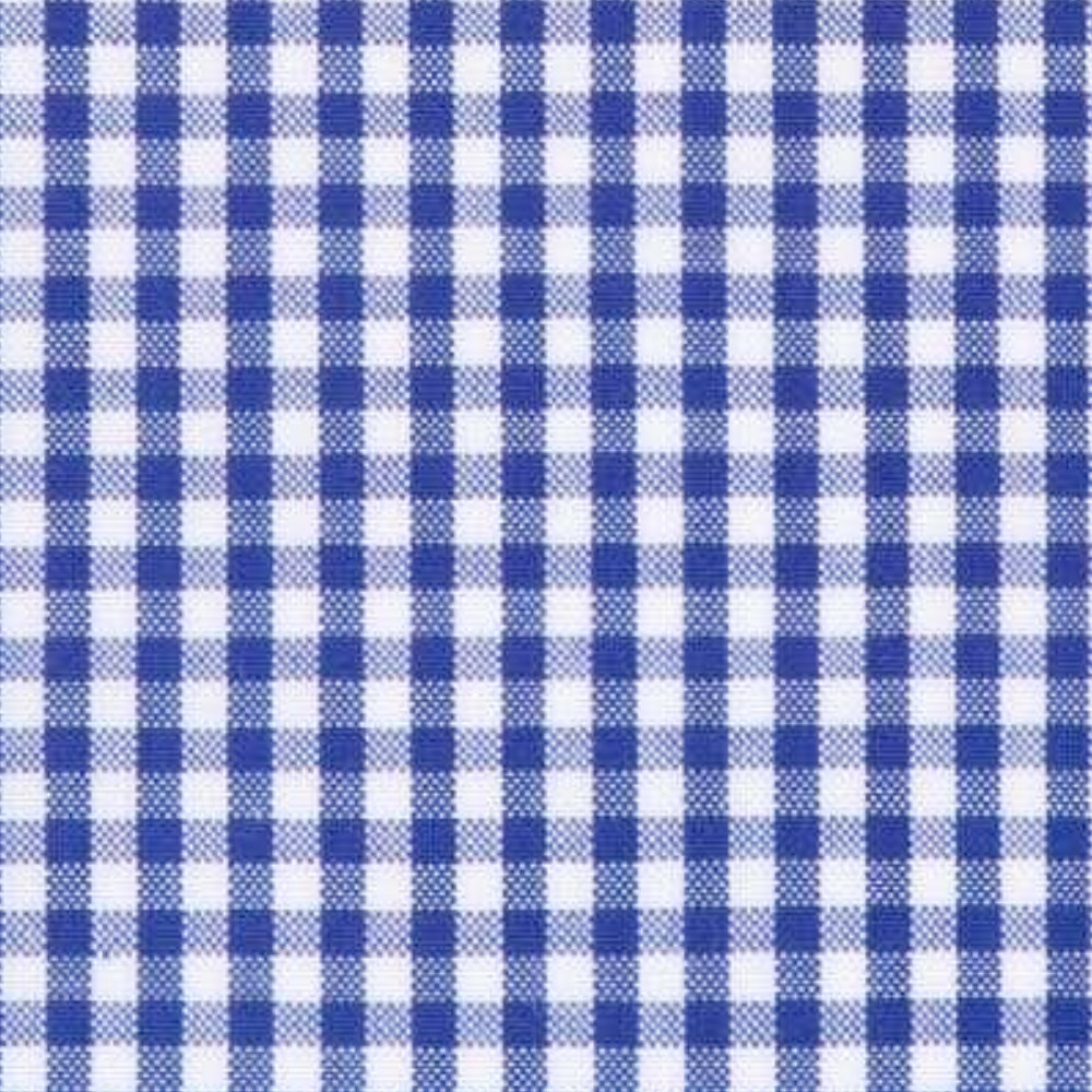 tessuto quadretti blu